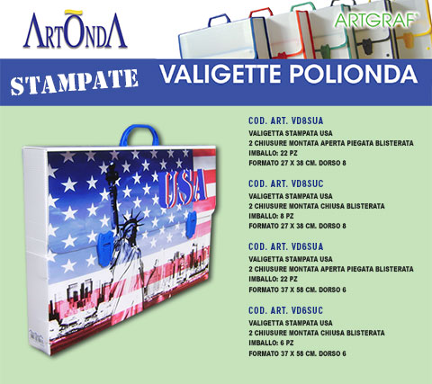 Valigetta Stampata U.S.A.